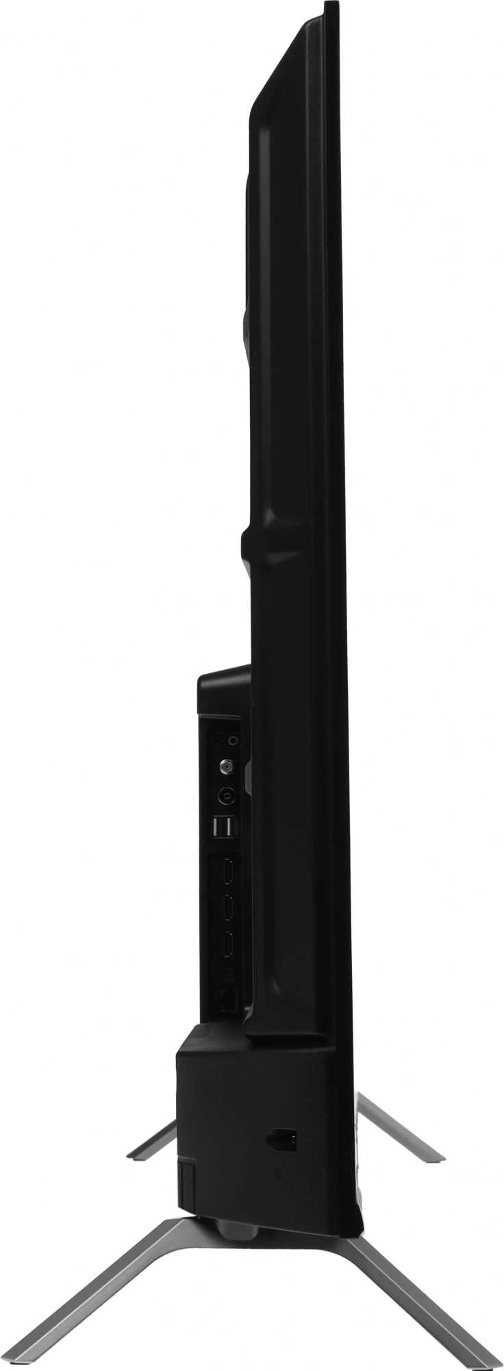 Телевизор QLED Skyworth 50" 50Q66G Google TV Frameless черный/серебристый 4K Ultra HD 60Hz DVB-T DVB-T2 DVB-C DVB-S DVB-S2 USB WiFi Smart TV