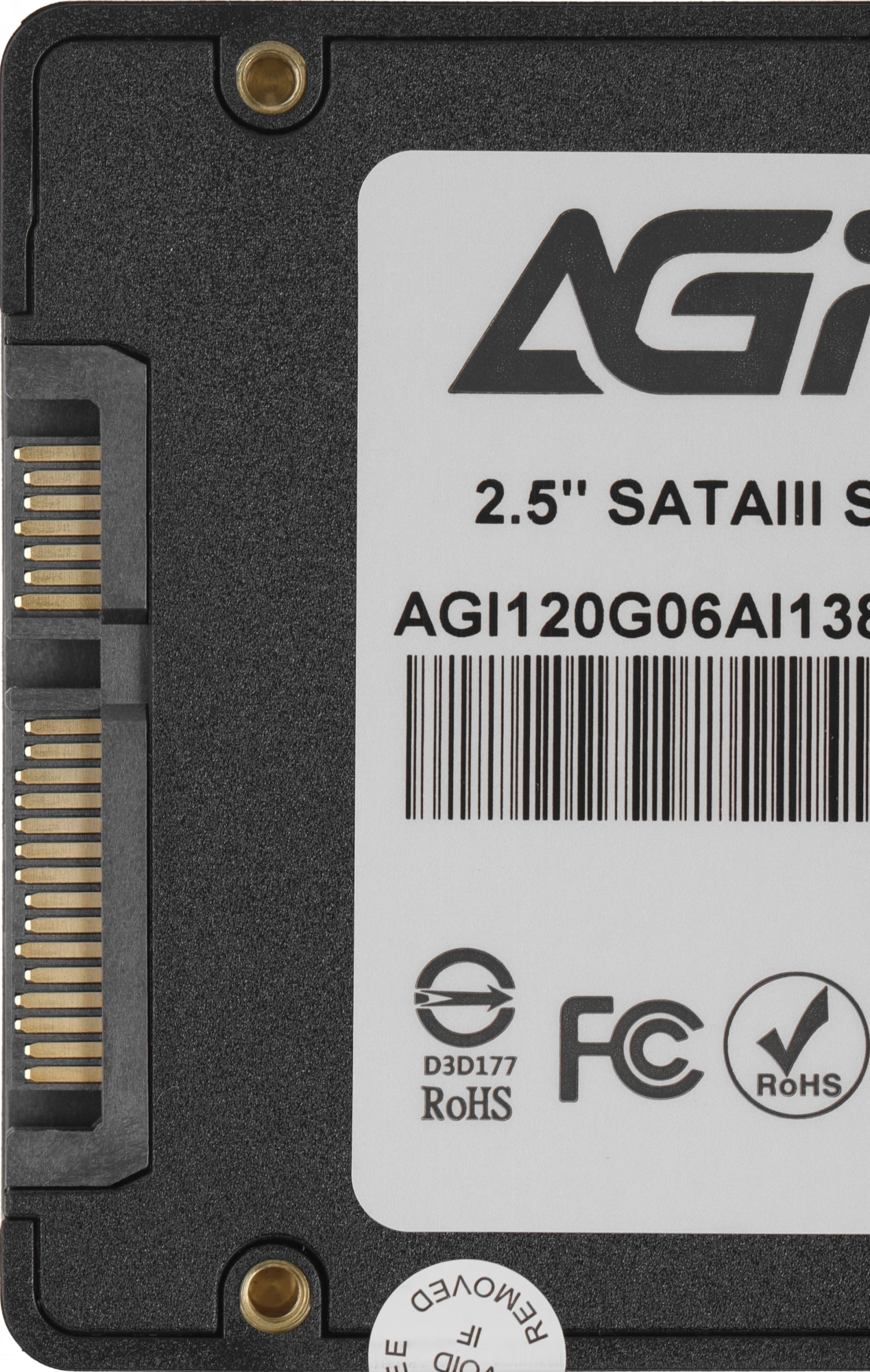 Накопитель SSD AGi SATA-III 120GB AGI120G06AI138-CB AI138 2.5"