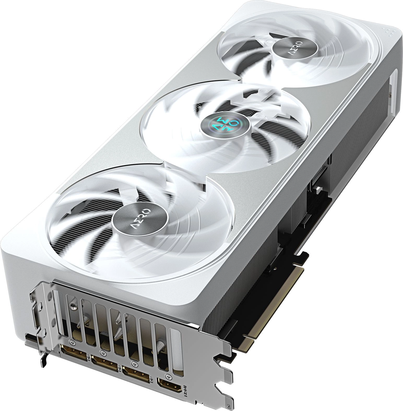 Видеокарта Gigabyte PCI-E 5.0 GV-N507TAERO OC-16GD 1.0 NVIDIA GeForce RTX 5070TI 16Gb 256bit GDDR7 2588/28000 HDMIx1 DPx3 HDCP Ret