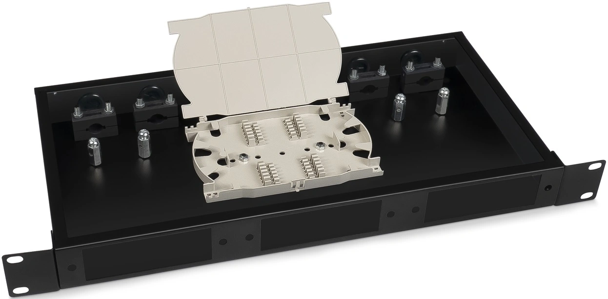 Кросс CabeusFO-19-3FP FO-19-3FP-BK 1U 24xSC/LC дупл.