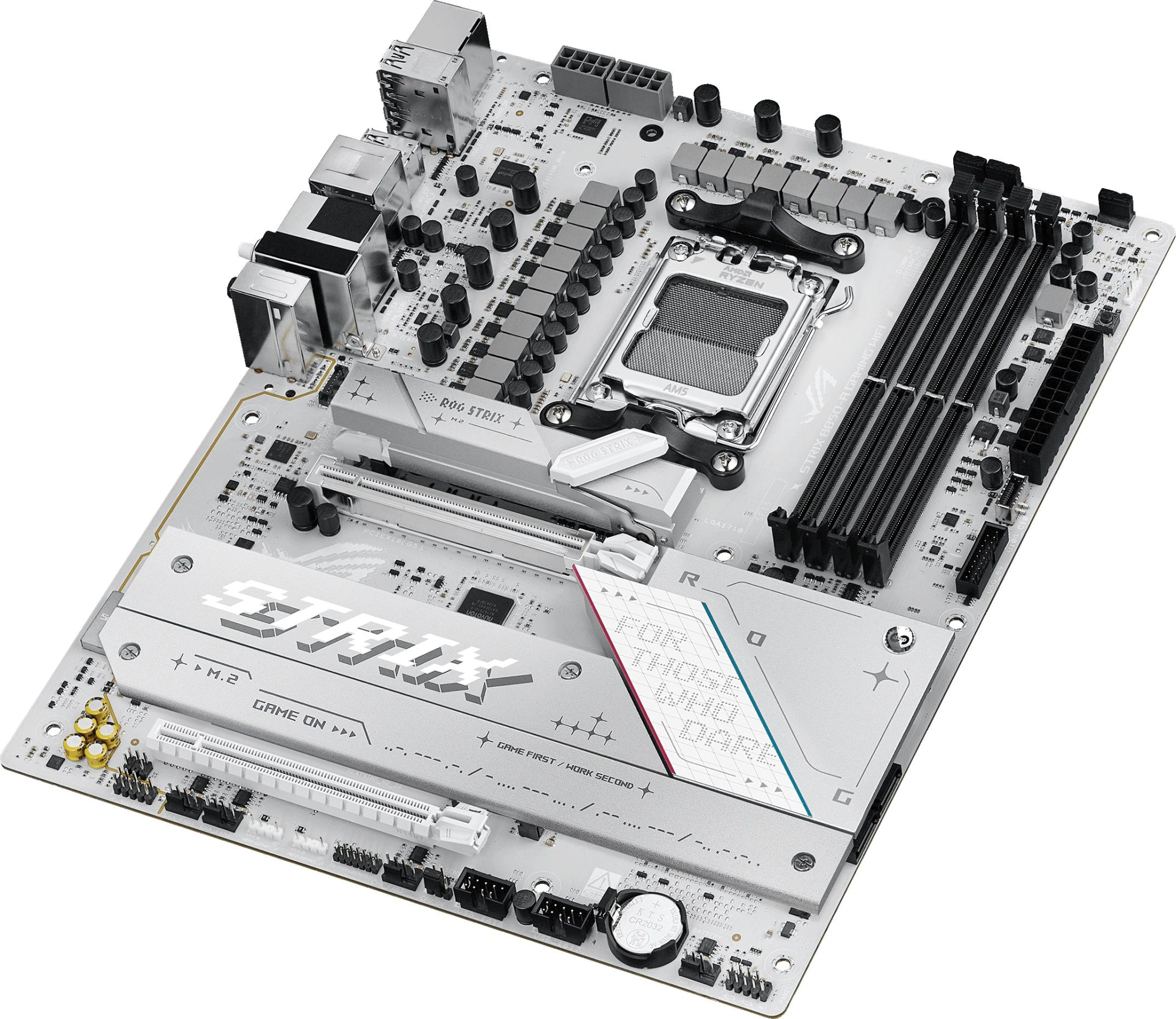 Материнская плата Asus ROG STRIX B850-A GAMING WIFI Socket AM5 AMD B850 4xDDR5 ATX AC`97 8ch(7.1) 2.5Gg RAID+HDMI+DP