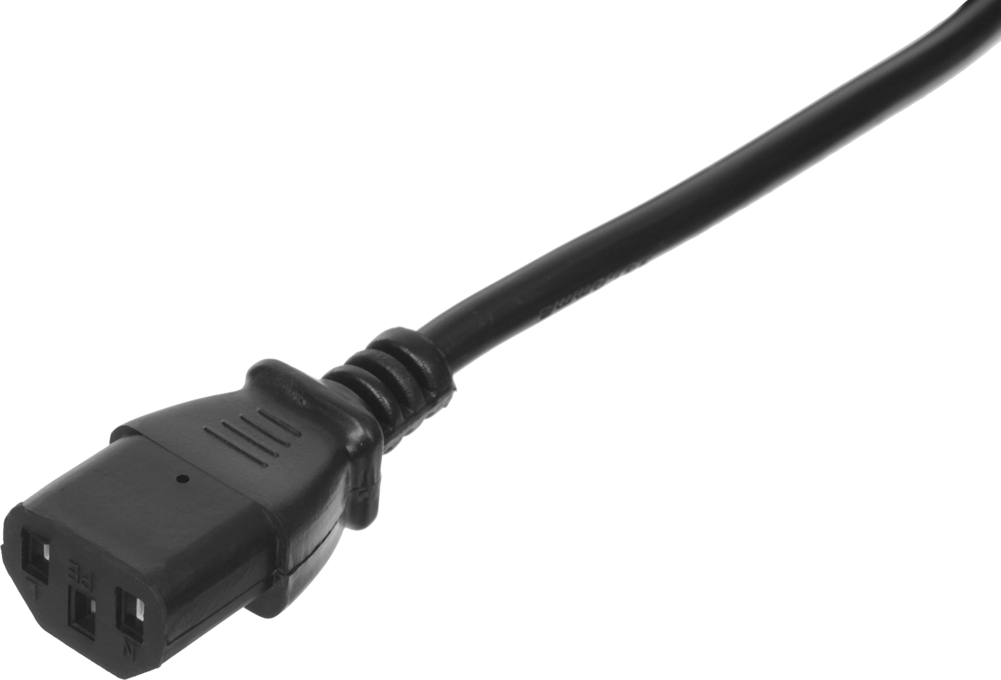 Кабель Buro BU-PCAB-3M-16A IEC C13 Евровилка 3м