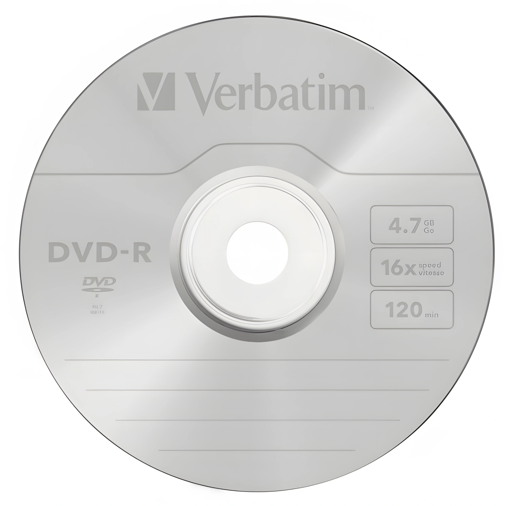 Диск DVD-R Verbatim 4.7Gb 16x bulk (10шт) (43729)