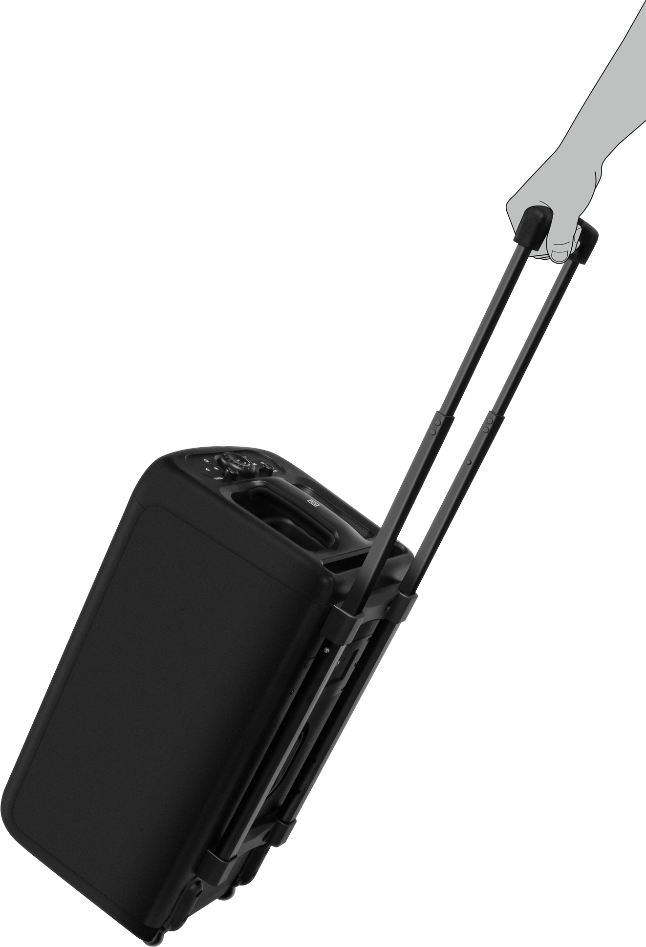 Колонка порт. Sven PS-1000 черный 160W 1.0 BT/3.5Jack 10м 8000mAh (SV-022686)