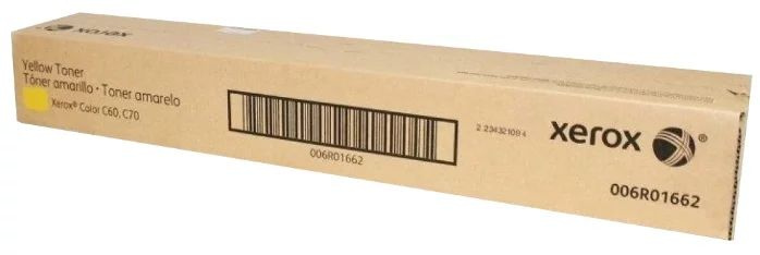 Картридж лазерный Xerox 006R01662 желтый (34000стр.) для Xerox C60/C70