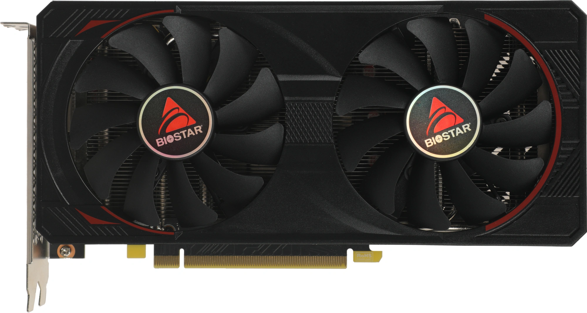 Видеокарта Biostar PCI-E 4.0 RTX3060Ti-LHR NVIDIA GeForce RTX 3060Ti 8Gb 256bit GDDR6 1410/14000 HDMIx1 DPx3 HDCP Ret