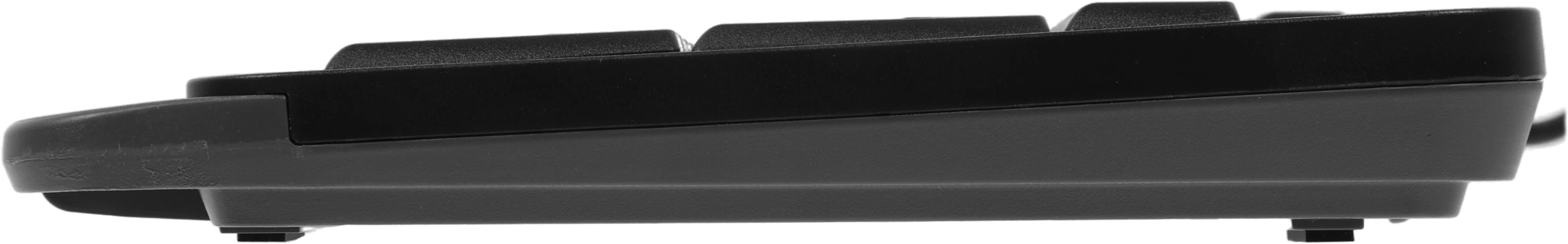 Клавиатура A4Tech FK10 черный/серый USB (FK10 GREY) кабель 1.5м
