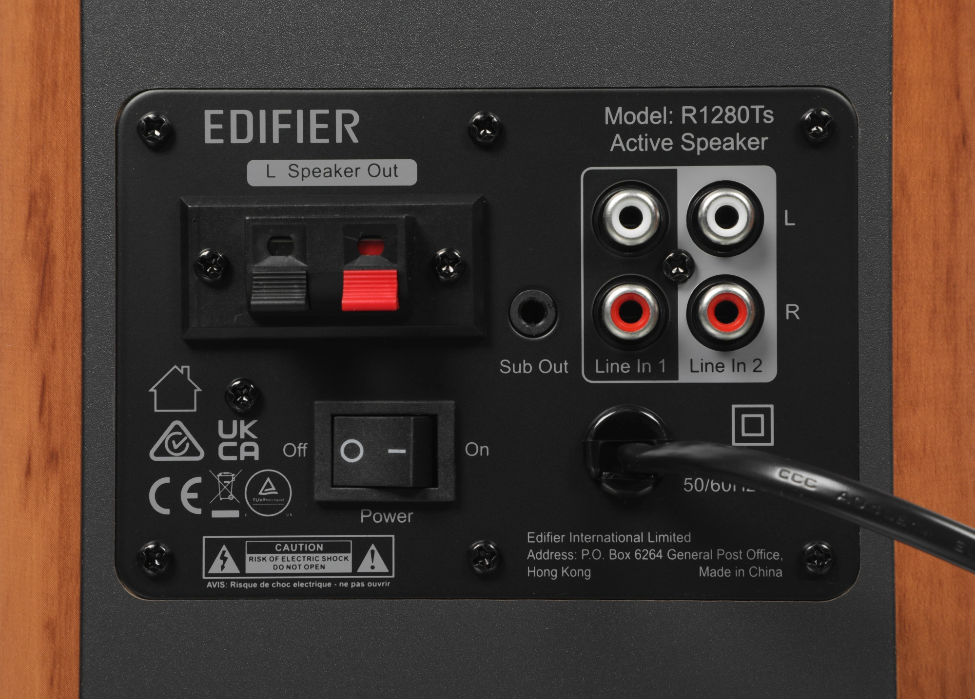 Колонки Edifier R1280Ts 2.0 коричневый 42Вт