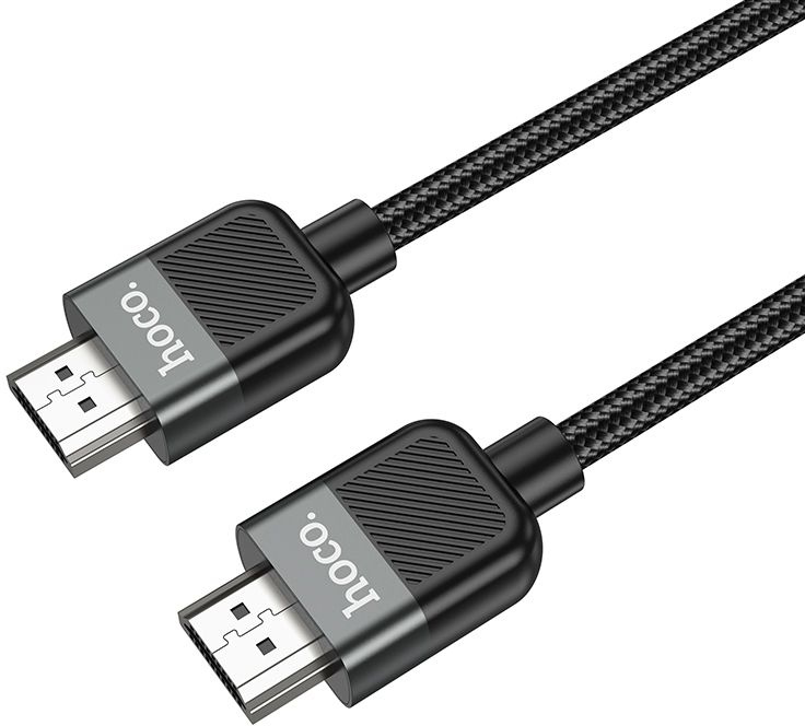 Кабель Hoco US09 ver2.0 HDMI (m) HDMI (m) 2м черный (пакет)