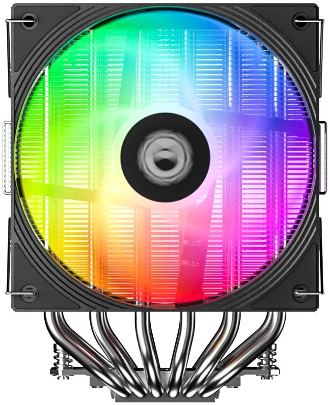 Устройство охлаждения(кулер) ID-Cooling Frozn A620 Pro Se ARGB Soc-AM5/AM4/1200/1700/1851 черный 4-pin 15-27.2dB Al+Cu 260W 1020gr Ret (FROZN A620 PRO SE ARGB)