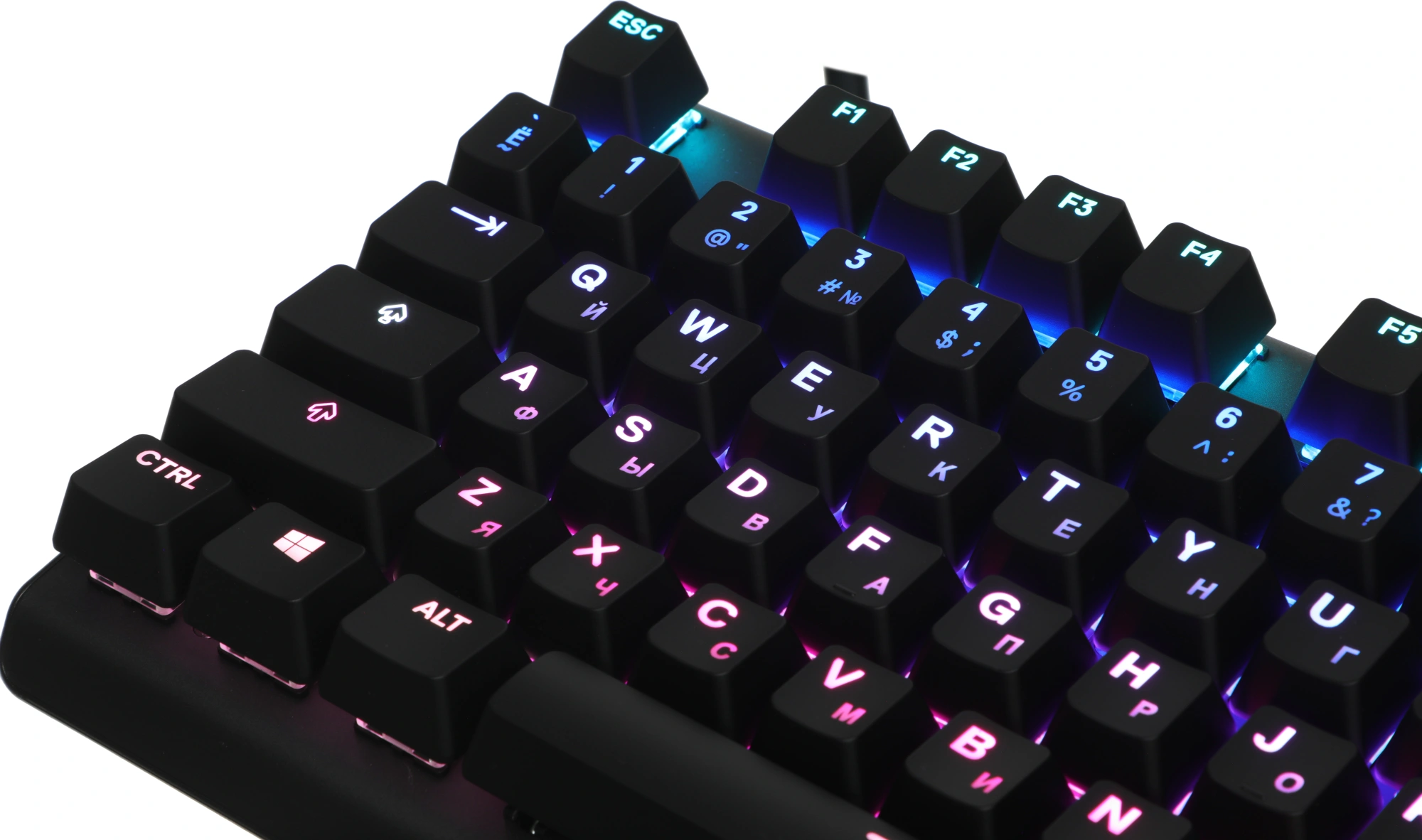 Клавиатура Steelseries Apex Pro механическая черный USB for gamer LED (подставка для запястий) (64626)