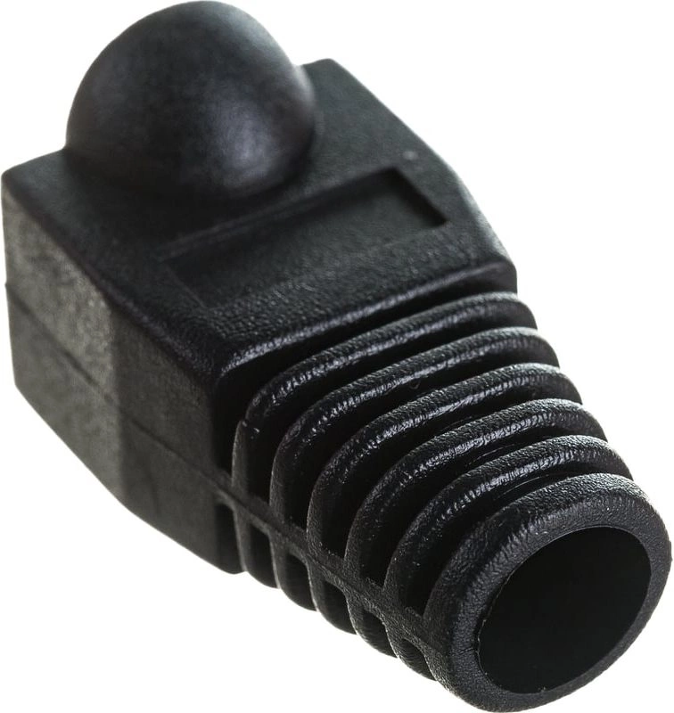 Колпачок Lanmaster (TWT-BO-6.0-BK/100) черный (упак.:100шт)