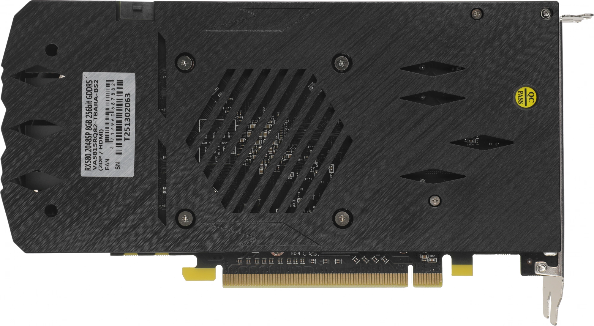 Видеокарта Biostar PCI-E 3.0 RX580 2048SP AMD Radeon RX 580 8Gb 256bit GDDR5 1274/7000 HDMIx1 DPx2 HDCP Ret