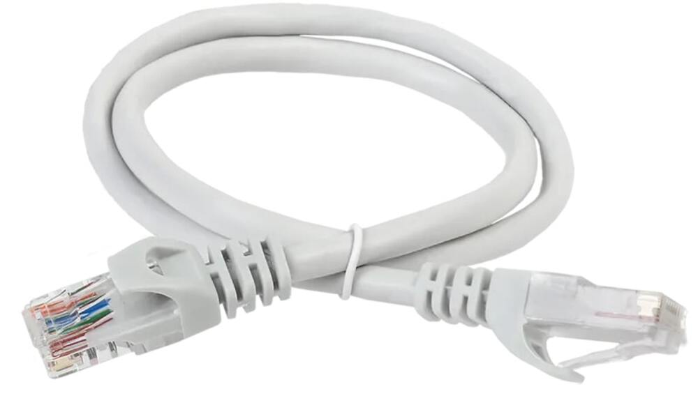 PC01-C6UL-2M - ITK Коммутационный шнур (патч-корд) кат.6 UTP LSZH 2м серый