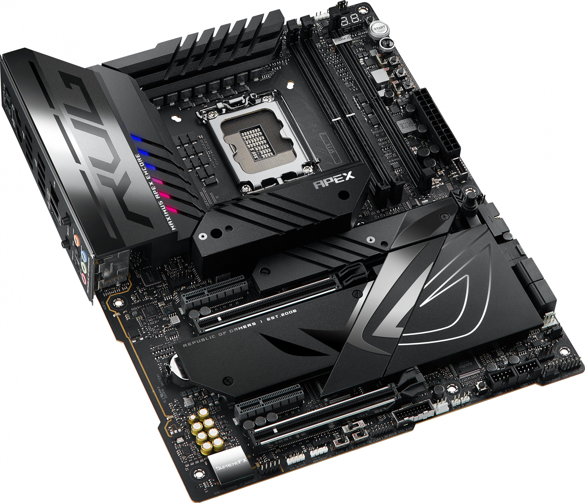 Материнская плата Asus ROG MAXIMUS Z790 APEX ENCORE Soc-1700 Intel Z790 2xDDR5 ATX AC`97 8ch(7.1) 2.5Gg RAID