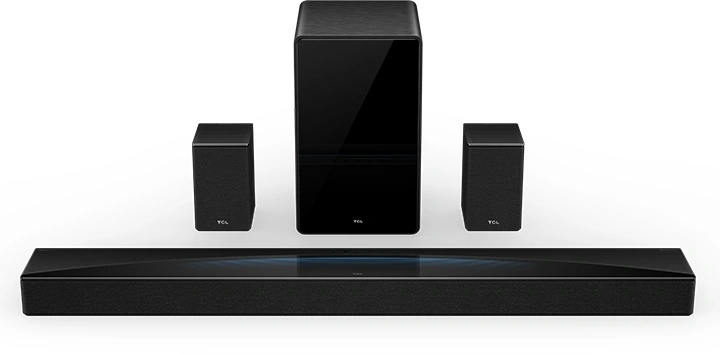 Саундбар TCL Q85H 7.1.4 760Вт+100Вт черный