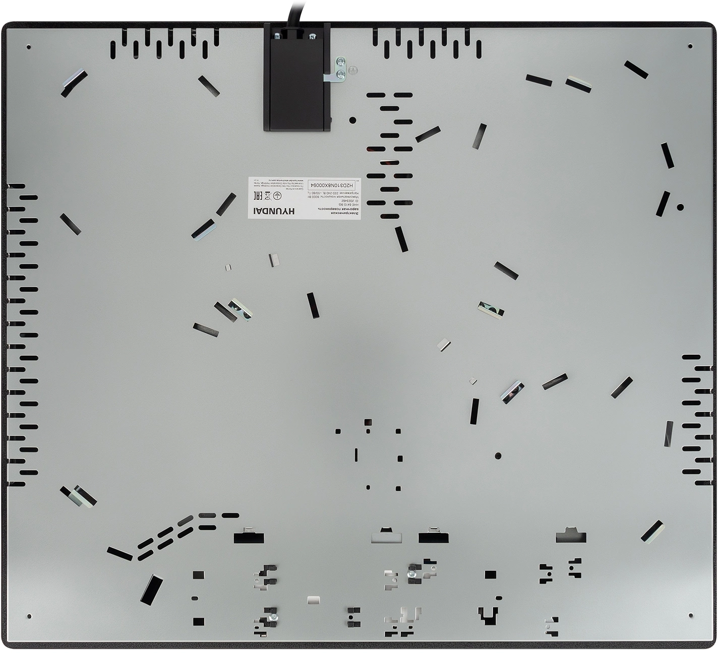 Варочная поверхность Hyundai HHE 6410 BG черный