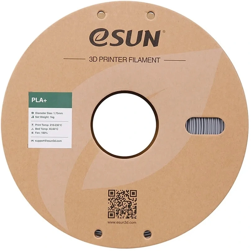 Пластик для принтера 3D Esun PLA+175S1P1 PLA 1кг L1.75м 1цв.