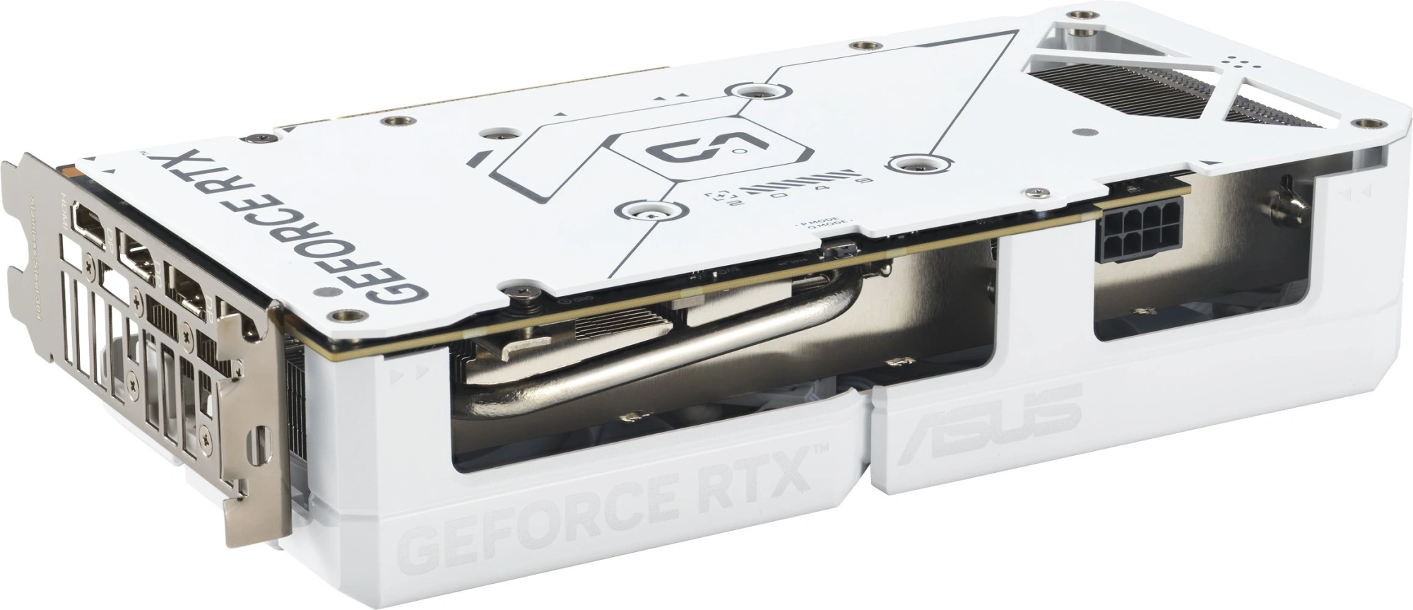 Видеокарта Asus PCI-E 5.0 DUAL-RTX5060TI-O16G-WHITE NVIDIA GeForce RTX 5060TI 16Gb 128bit GDDR7 2602/28000 HDMIx1 DPx3 HDCP Ret