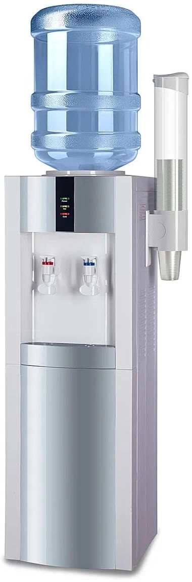 Кулер AEL LD-AEL-47c напольный электронный белый/серебристый