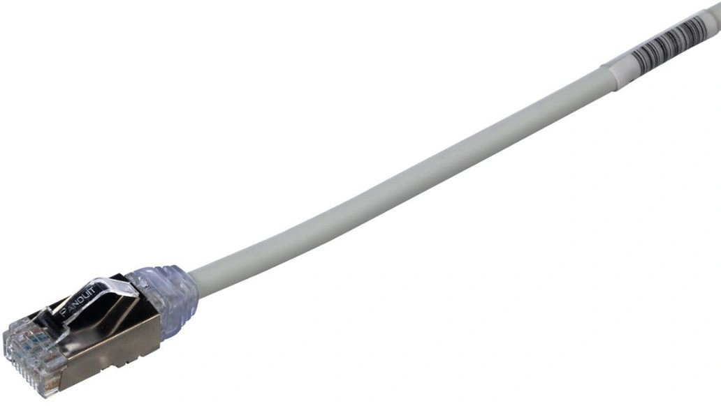 Патч-корд Panduit STP28X7MIG F/UTP RJ-45 вил.-вилка RJ-45 кат.6A 7м серый CM/LSZH