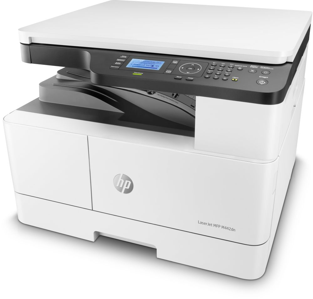 МФУ лазерный HP LaserJet Pro M442dn (8AF71A) A3 Net белый
