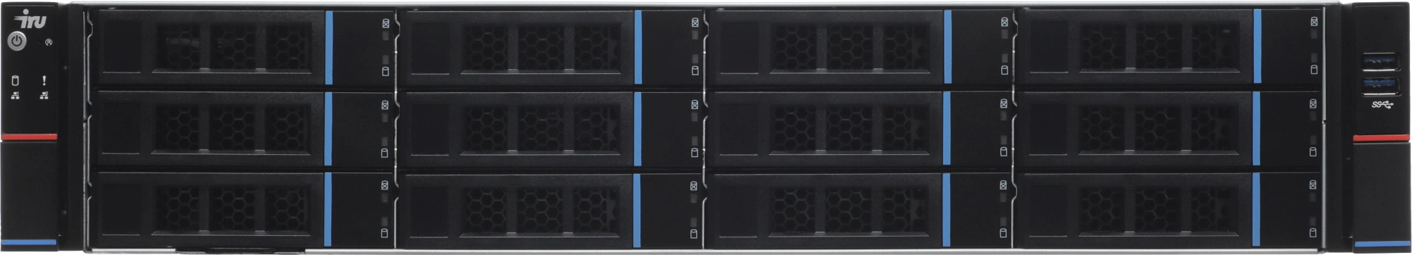 Сервер IRU Rock s2112a 1x9554 2x32Gb 9460-8i 1x1300W w/o OS (2158641)