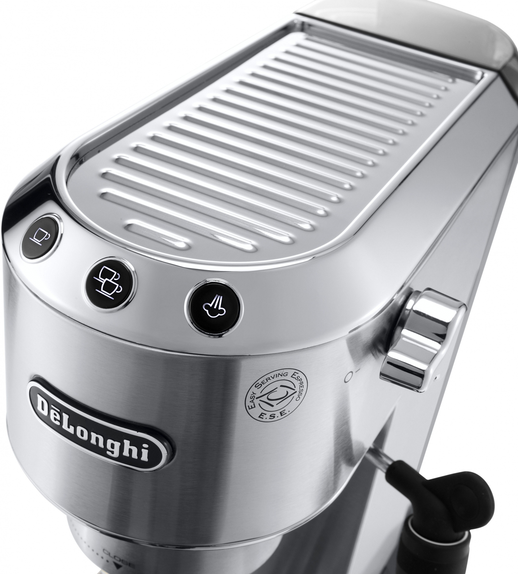 Кофеварка рожковая Delonghi EC685.M 1350Вт серебристый/черный