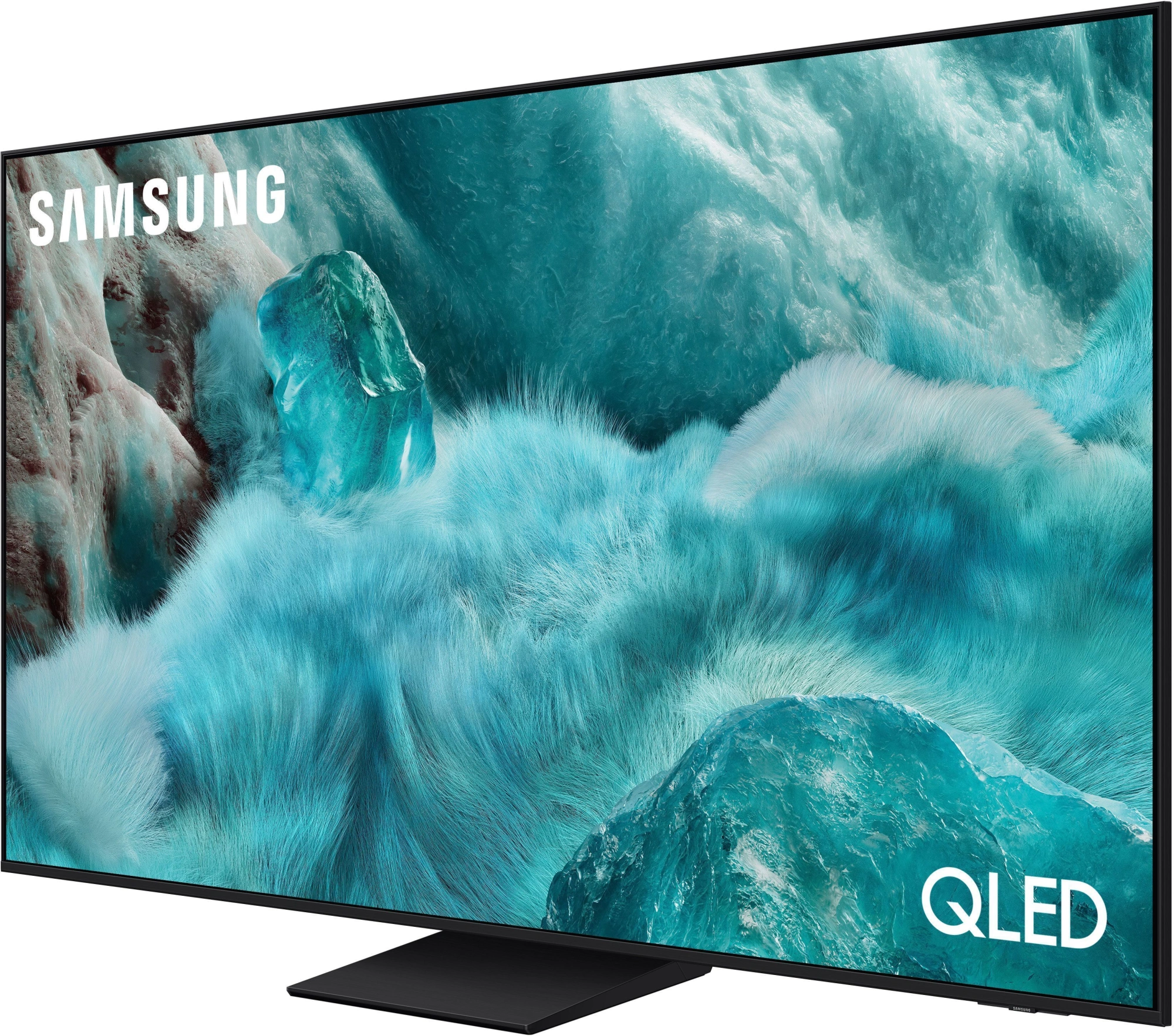 Телевизор QLED Samsung 55" QE55Q7F5AUXRU черный 4K Ultra HD 60Hz DVB-T DVB-T2 DVB-C DVB-S DVB-S2 USB WiFi Smart TV