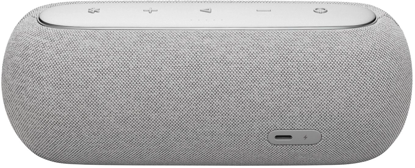 Колонка порт. Harman Kardon Luna Google Assistant, Amazon Alexa серый 40W 1.0 BT/Wi-Fi 4800mAh (HKLUNAGRYEU)
