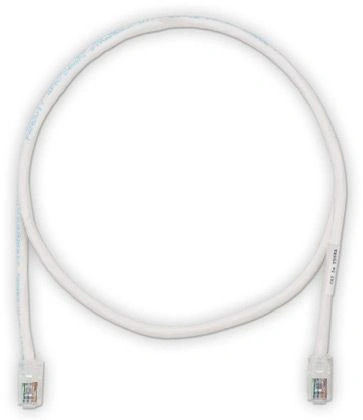 Патч-корд Panduit UTPCH15MY RJ-45 вил.-вилка RJ-45 кат.5E 15м белый ПВХ