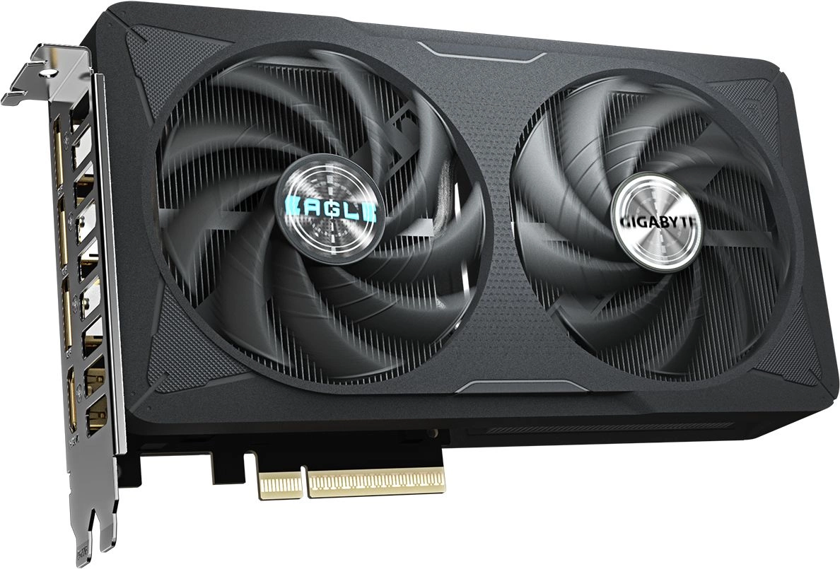 Видеокарта Gigabyte PCI-E 5.0 GV-N5060EAGLE OC-8GD 1.0 NVIDIA GeForce RTX 5060 8Gb 128bit GDDR7 2497/28000 HDMIx1 DPx3 HDCP Ret