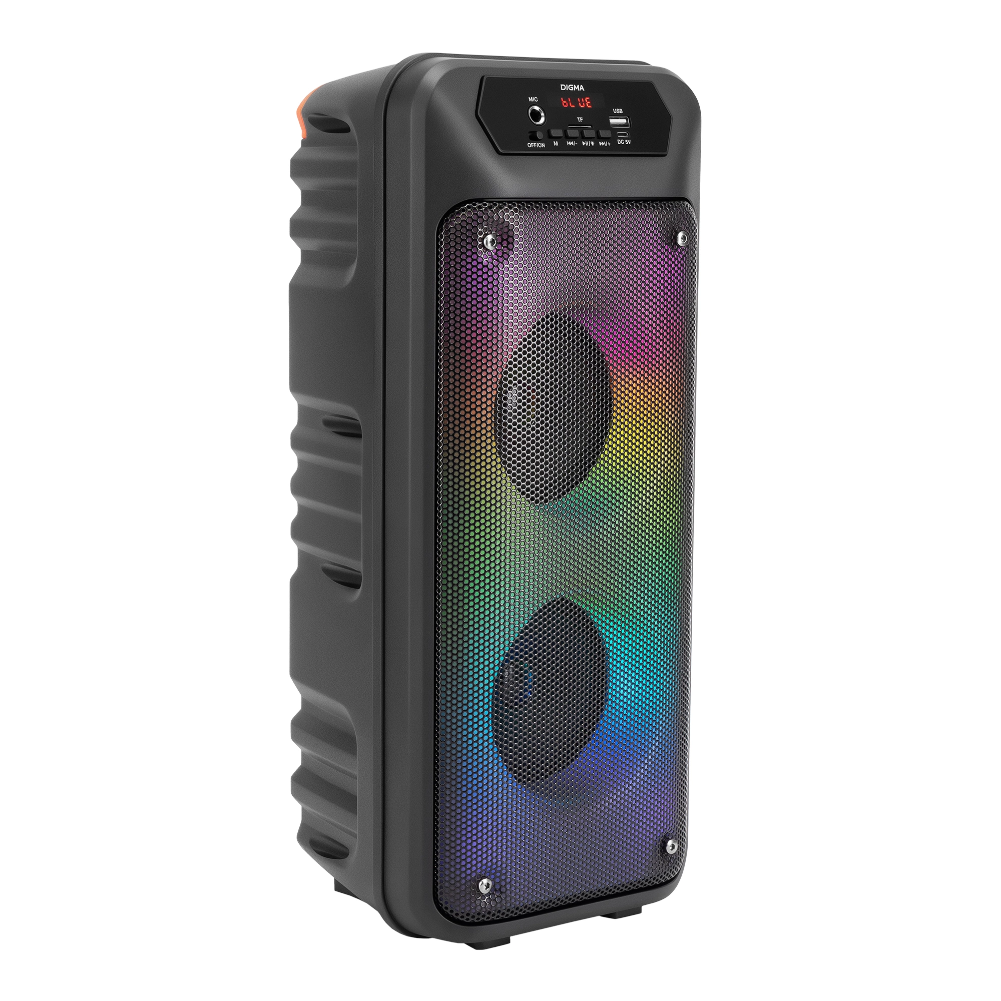 Минисистема Digma D-MC1705 черный 40Вт FM USB BT micro SD