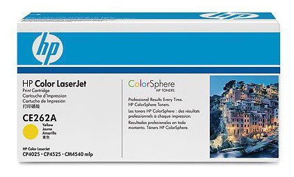 Картридж лазерный HP 648A CE262A желтый бар.в компл. (11000стр.) для HP CLJ CP4525