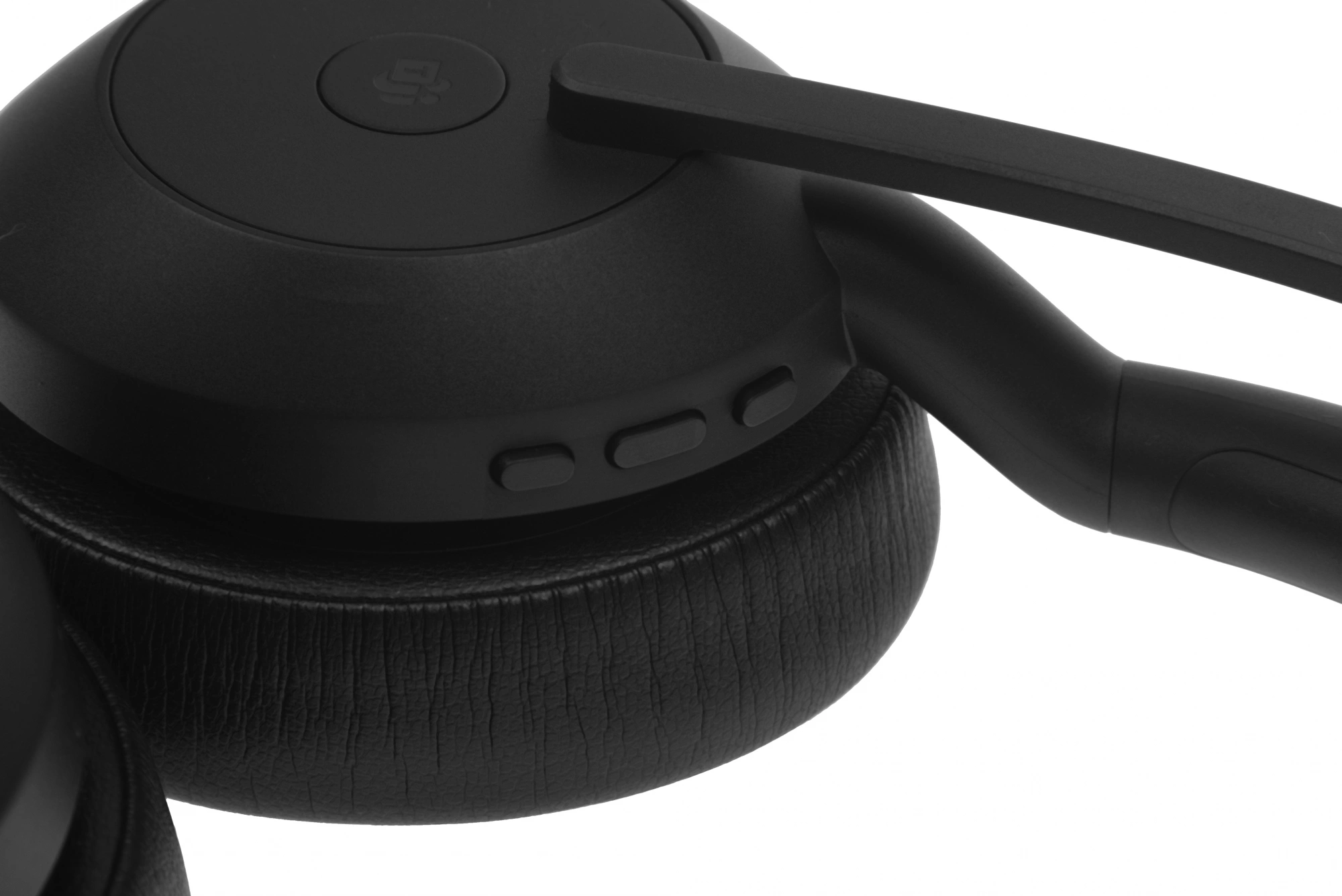 Наушники с микрофоном Jabra Evolve2 55 Link380c MS Stand черный накладные BT оголовье (25599-999-889)