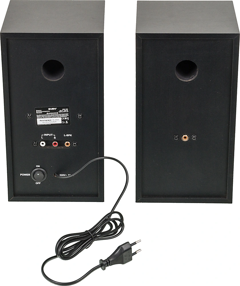 Колонки Sven SPS-702 2.0 черный 40Вт