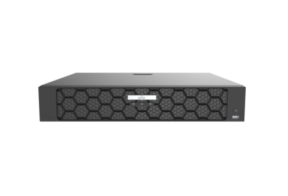NVR504-32B-P16-IQ - Видеорегистратор IP 32 канальный с 16 POE портами; Входящий поток на запись до Smart Off:  320Мбит/с, Smart On:  160Мбит/сМб/с.