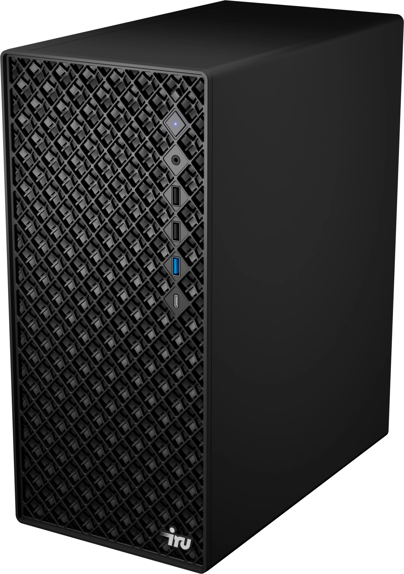 ПК IRU Tactio 520B6SB MT Ryzen 5 8500G (3.5) 32Gb SSD512Gb RGr FreeDOS 2.5xGbitEth 450W черный (RUS) (2116626)