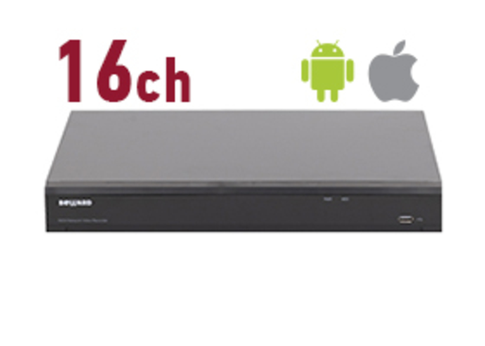 RK2216 - IP видеорегистратор Beward 16 IP-каналов, H.265/H.264, 256 Мбит/с, 4000х3000 (12 Мп), ONVIF, P2P сервис (моб.клиент iOS/Android), 2x HDD 3.5'' + 1x eSATA, VGA/2xHDMI (тревож.мон.), 2x 1000 Мбит/с Ethernet, 16 тревож.вх. / 1 тревож.вых.