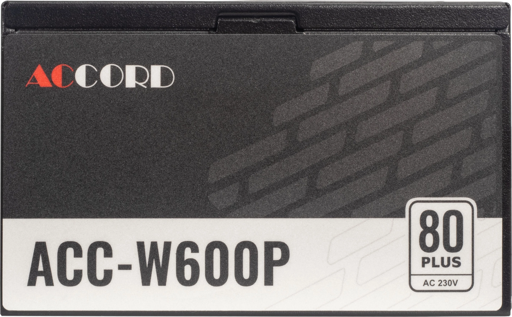 Блок питания Accord ATX 600W ACC-W600P 80+ white (20+4pin) APFC 120mm fan 6xSATA RTL