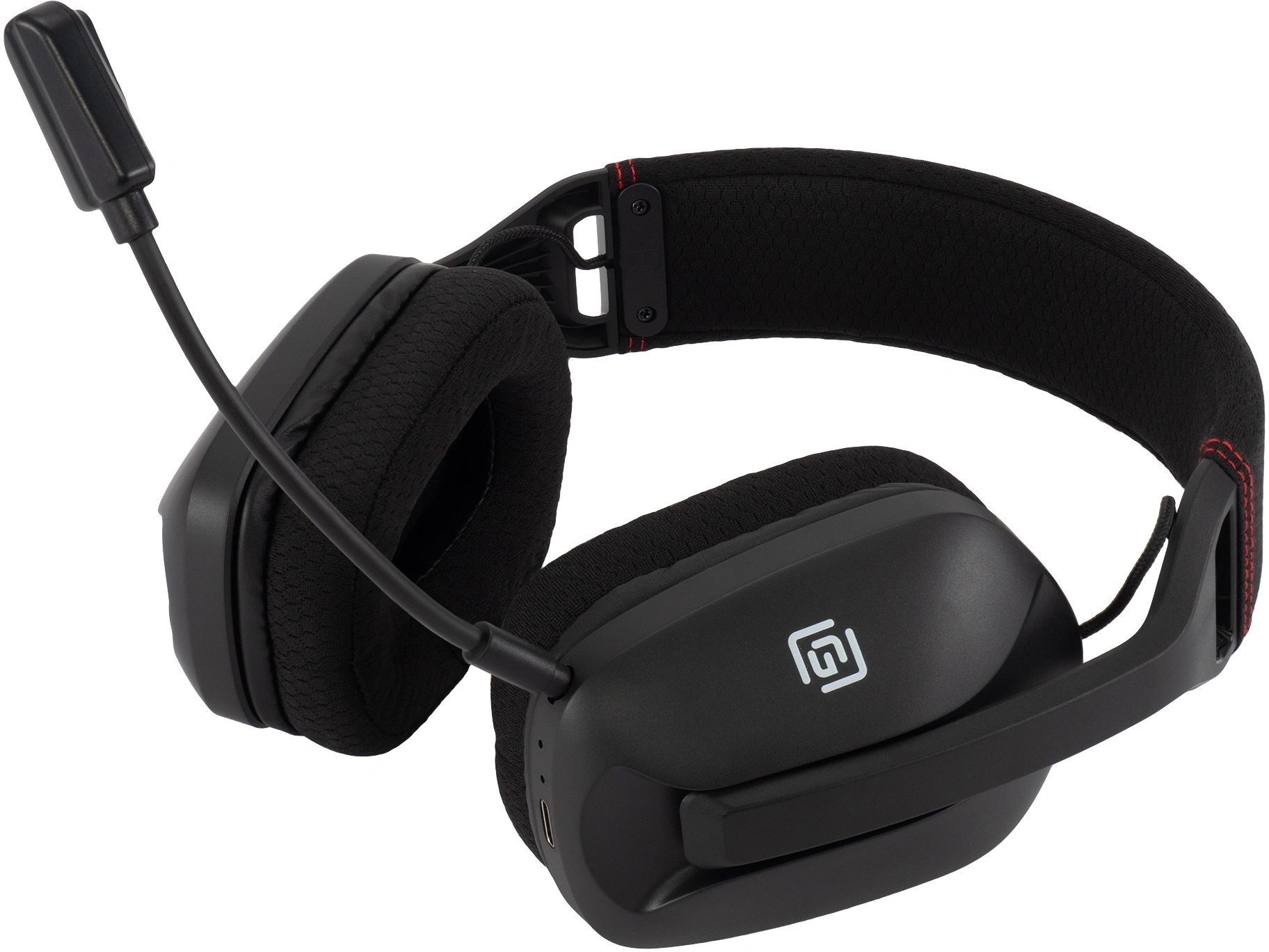 Наушники с микрофоном Оклик HS-L750G черный 1.5м накладные BT оголовье (2007557)