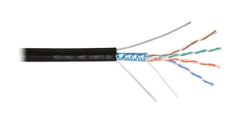 NMC 4905B-BK Кабель NIKOMAX 4 пары, Кат.5e (Класс D)
