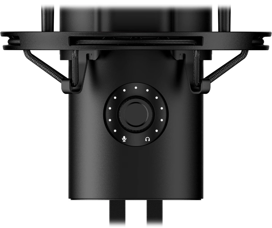 Микрофон проводной HyperX QuadCast 2 3м черный