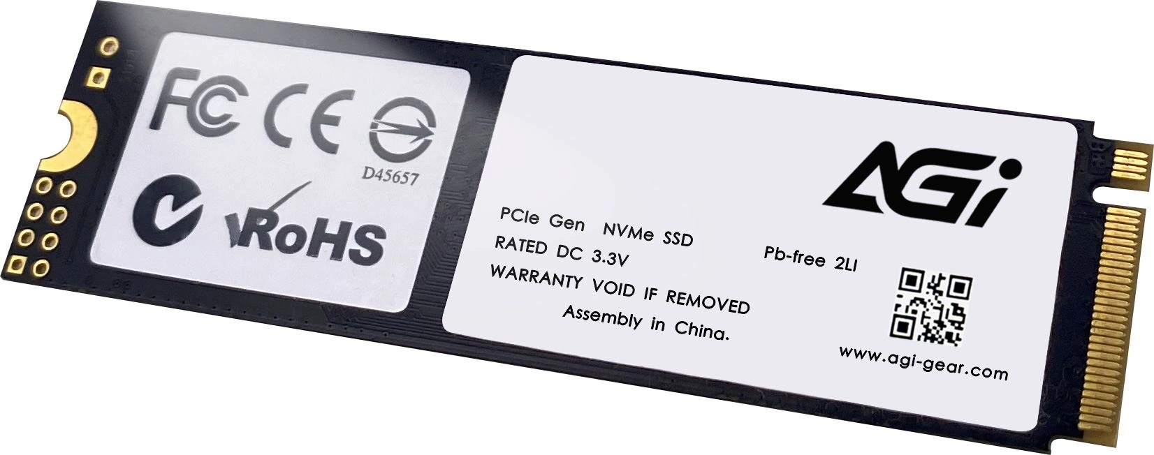 Накопитель SSD AGi PCIe 4.0 x4 1TB AGI1T0G43AI818 AI818 M.2 2280
