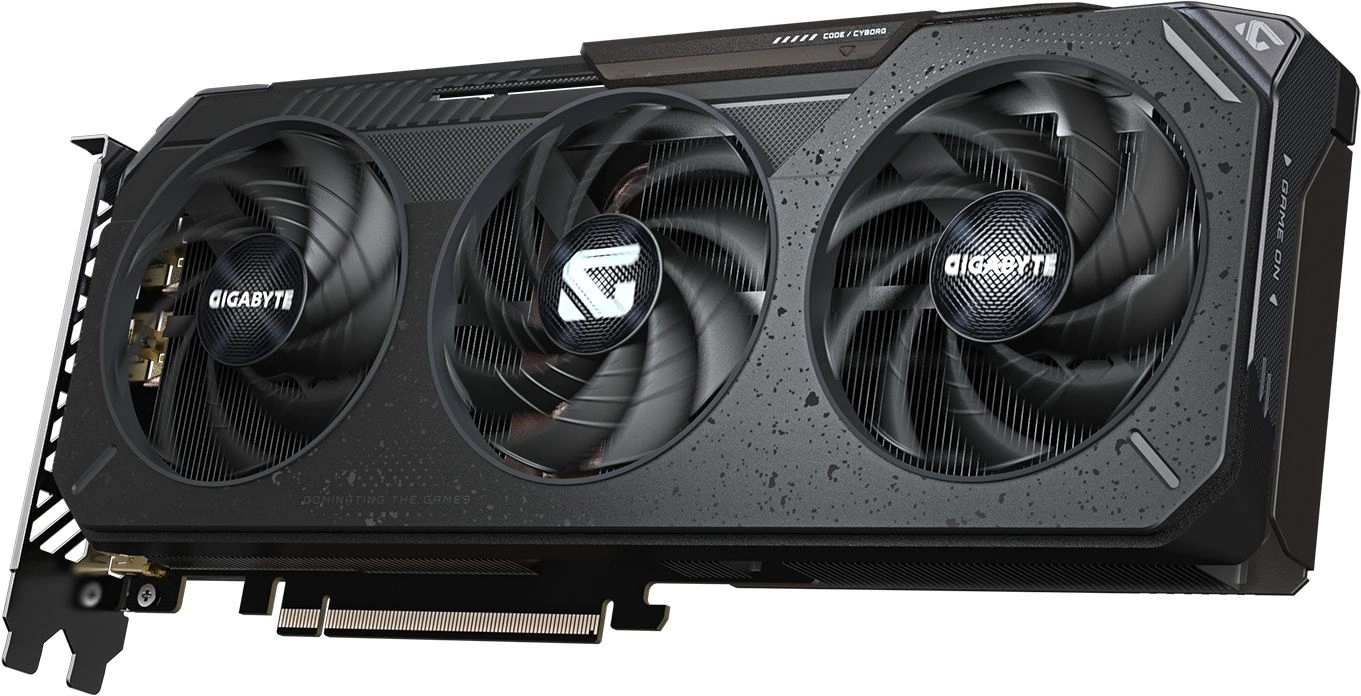 Видеокарта Gigabyte PCI-E 5.0 GV-R9060XTGAMING OC-16GD 1.0 AMD Radeon RX 9060XT 16Gb 128bit GDDR6 2780/20000 HDMIx1 DPx2 HDCP Ret