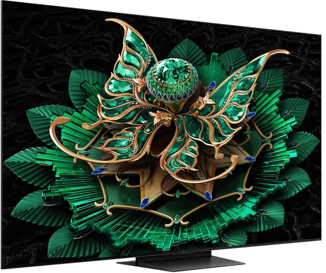 Телевизор LED TCL 85" 85C7K QD-Mini LED Frameless черный 4K Ultra HD 144Hz MEMC DVB-T DVB-T2 DVB-C DVB-S DVB-S2 USB WiFi Smart TV