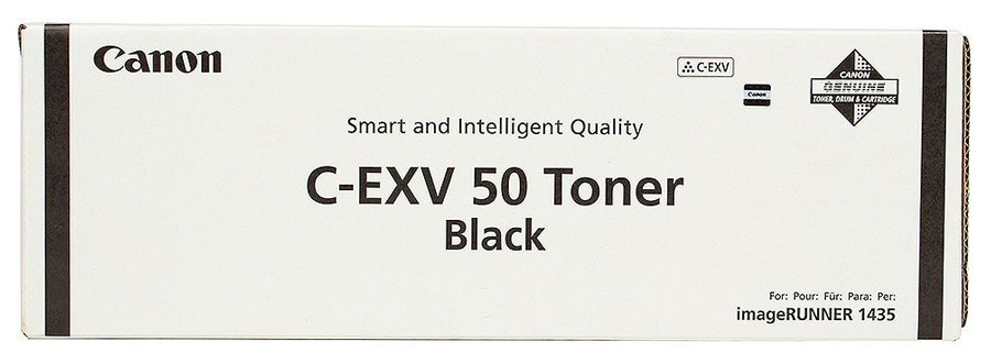 Картридж лазерный Canon C-EXV50 9436B002 черный для Canon IR1435/1435i/1435iF