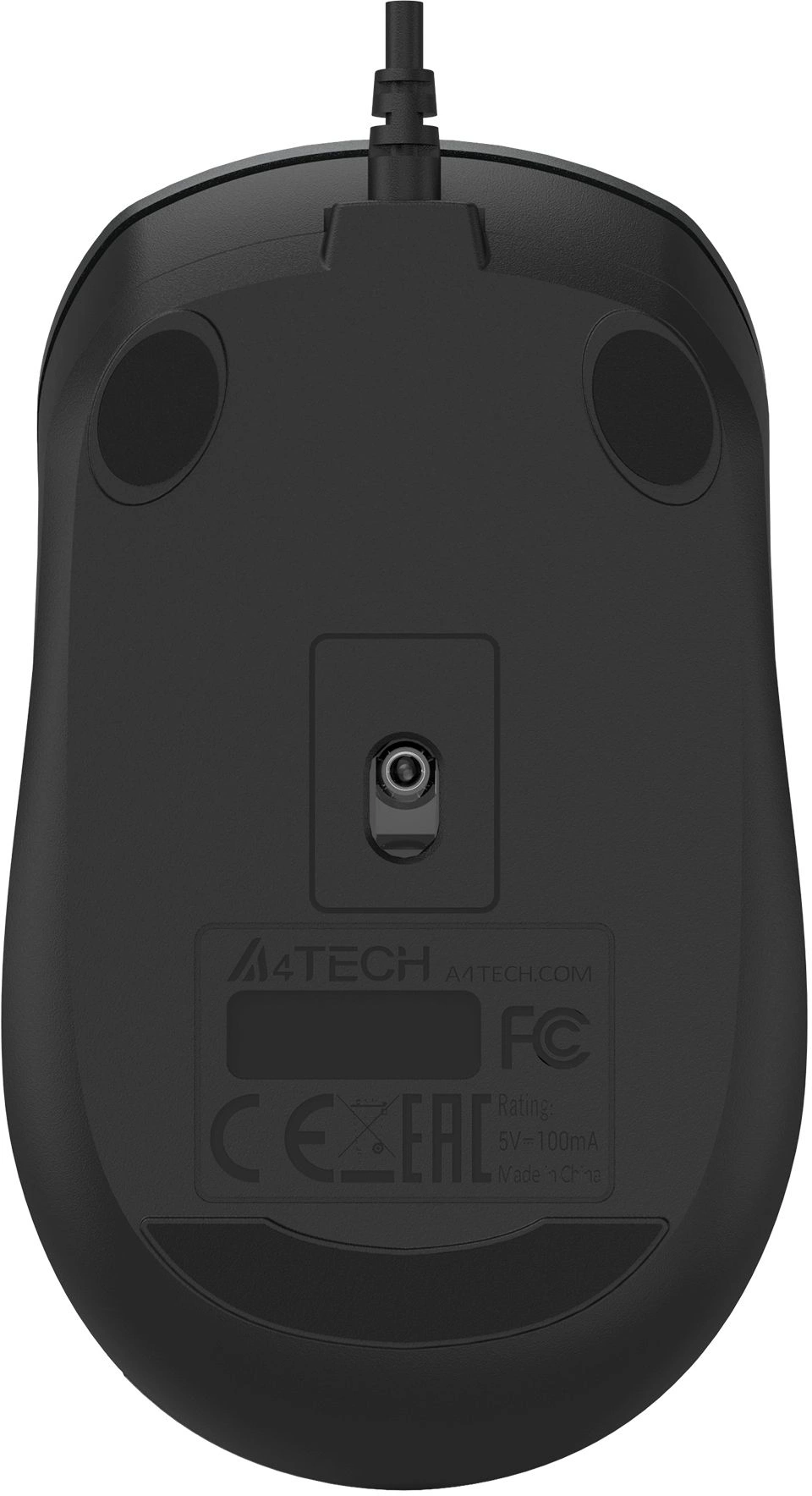 Мышь A4Tech Fstyler FM26 серый/черный оптическая 1600dpi USB для ноутбука 4but (FM26 USB (SMOKY GREY))
