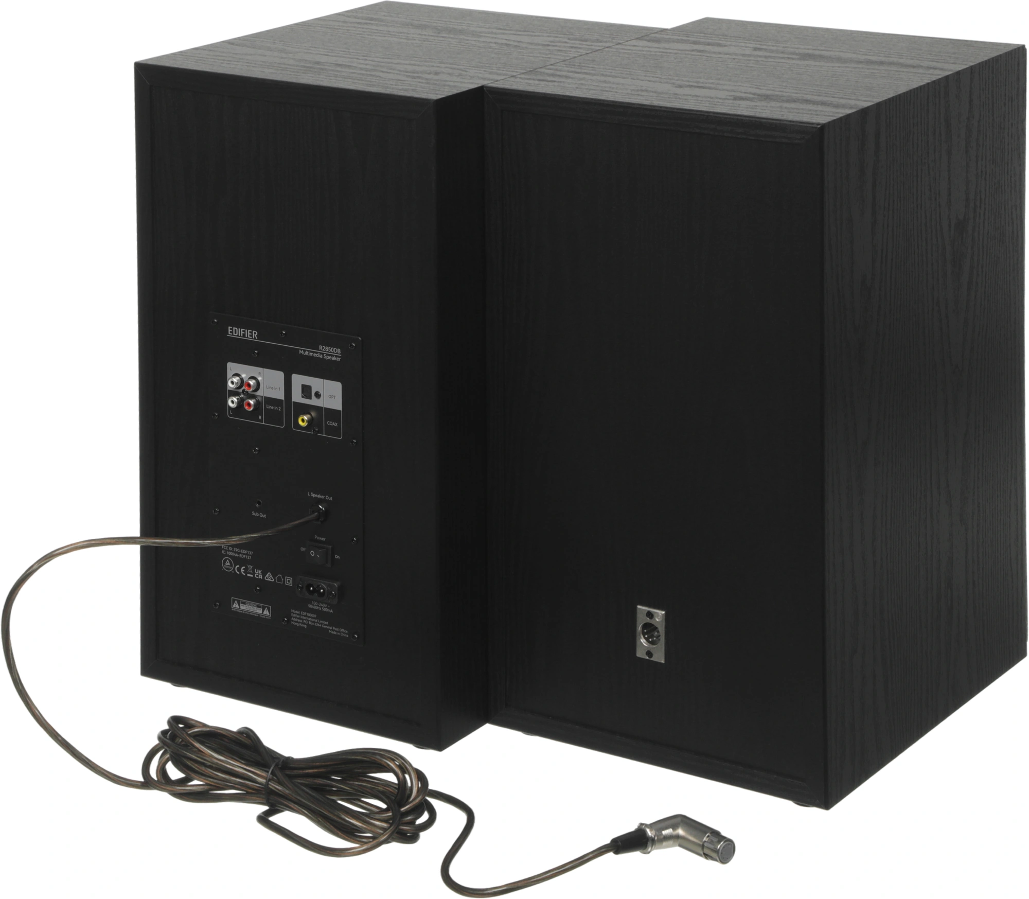Колонки Edifier R2850DB 2.0 черный 150Вт BT