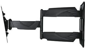 Кронштейн для телевизора Hama H-118665 черный 10"-48" макс.25кг настенный поворот и наклон